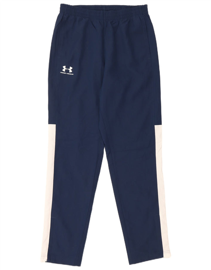 Ανδρικό παντελόνι αθλητικής φόρμας UNDER ARMOR Medium Navy Blue Colourblock
