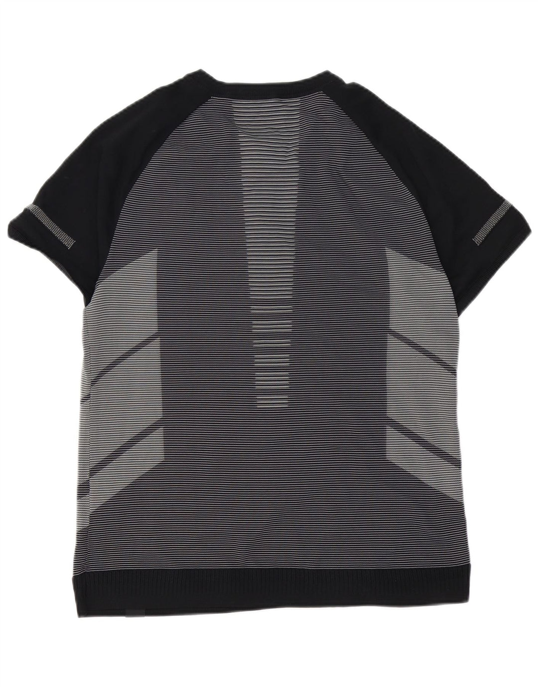 Ανδρικό T-Shirt UNDER Armour Top XL Μαύρο ρίγες πολυεστέρας