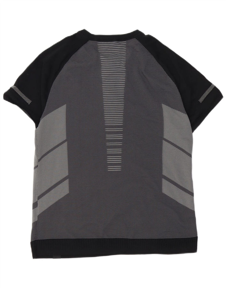 Ανδρικό T-Shirt UNDER Armour Top XL Μαύρο ρίγες πολυεστέρας