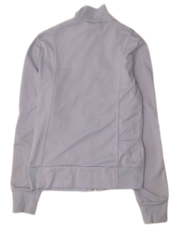 Γυναικεία αθλητική φόρμα Adidas Top Jacket UK 12 Medium Blue Polyester