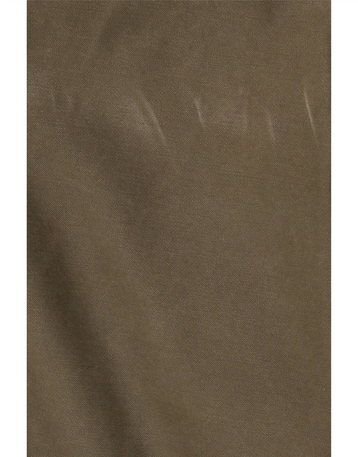 VINTAGE Ανδρικό μπουφάν με κουκούλα Military Parka UK 40 Large Khaki