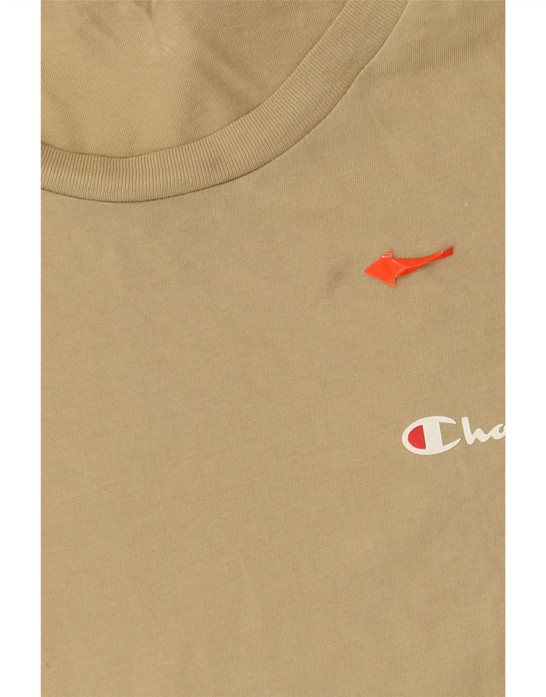 Γυναικείο T-Shirt CHAMPION Top UK 16 Large Beige