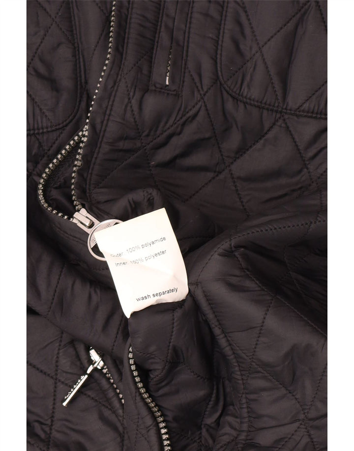 Γυναικείο καπιτονέ μπουφάν Barbour UK 12 Medium Black Polyamide