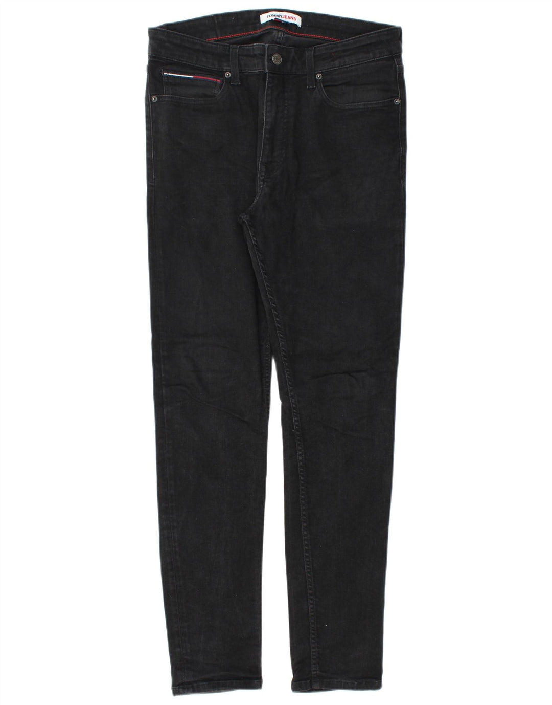 Tommy Hilfiger Ανδρικό Slim Jeans W32 L32 Μαύρο βαμβακερό