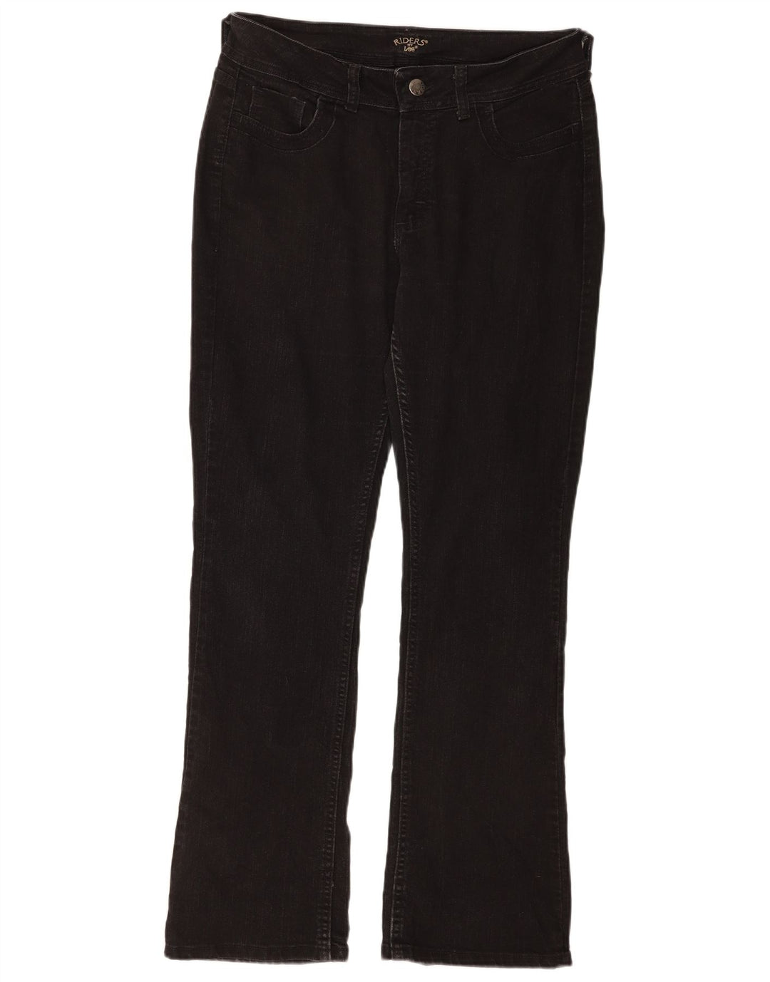 Lee Womens Riders Bootcut Jeans US 12 Large W32 L21 Μαύρο βαμβακερό