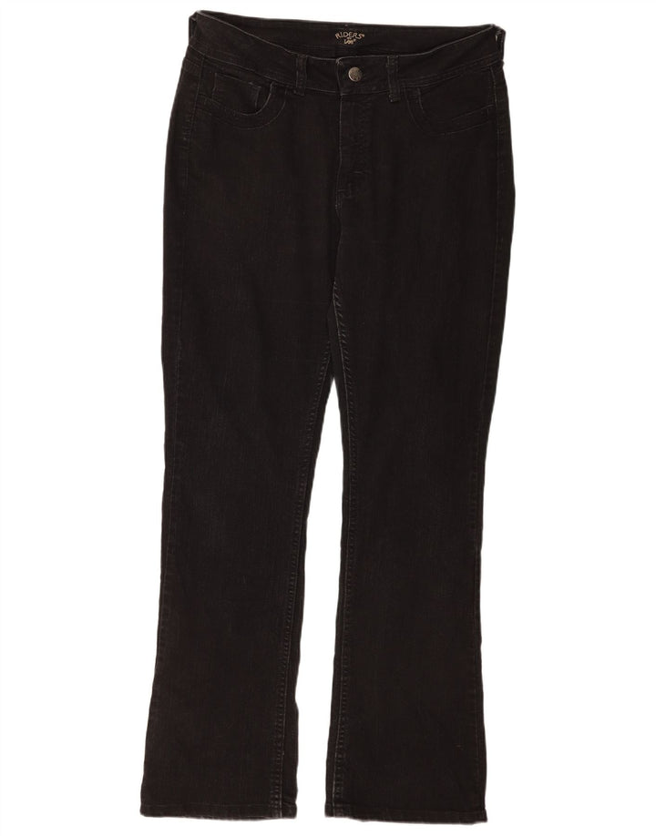 Lee Womens Riders Bootcut Jeans US 12 Large W32 L21 Μαύρο βαμβακερό