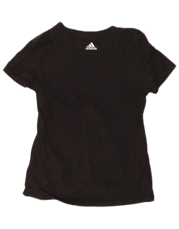 Adidas Graphic T-Shirt Top 11-12 ετών Μαύρο βαμβακερό
