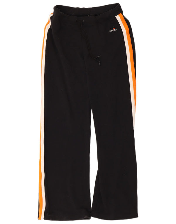 Γυναικεία αθλητική φόρμα Ellesse Παντελόνι UK 12 Μεσαίο Μαύρο Colourblock Βαμβακερό