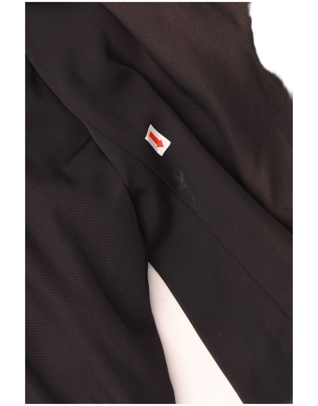 Ανδρικό παλτό BURBERRY UK 40 Large Black Polyamide Classic