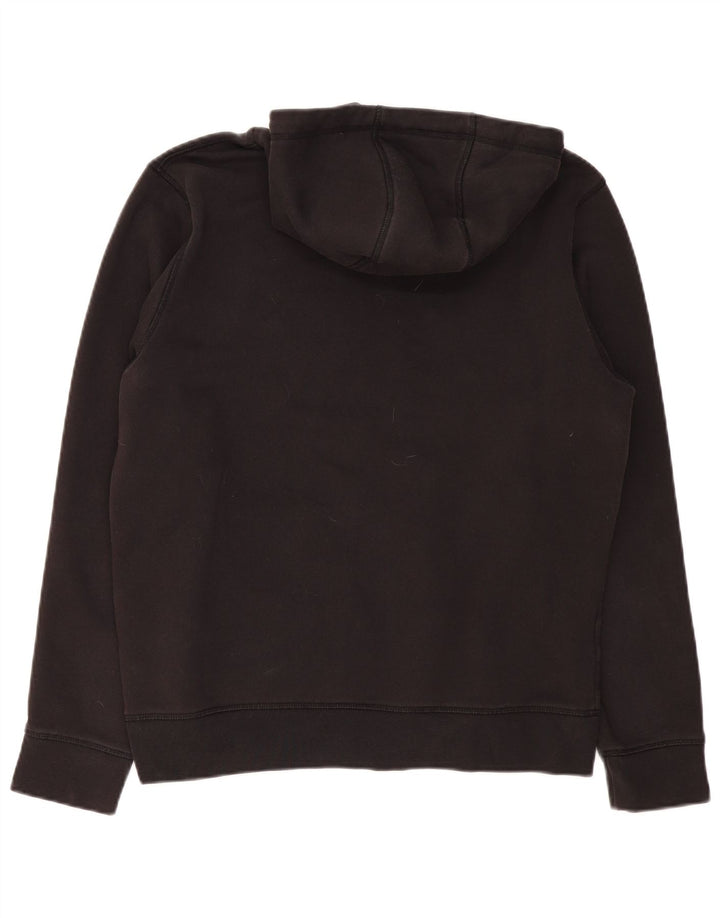 TOMMY HILFIGER Ανδρικό γραφικό μπλουζάκι με κουκούλα μεγάλο μαύρο βαμβακερό