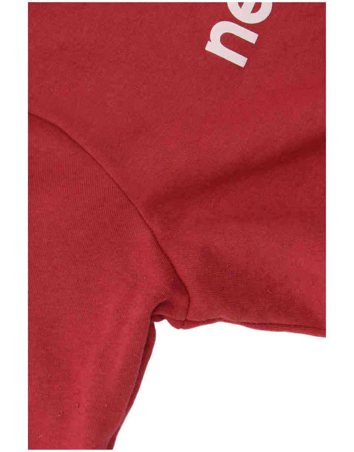 Ανδρικό γραφικό φούτερ New Balance Jumper Μικρό κόκκινο βαμβακερό