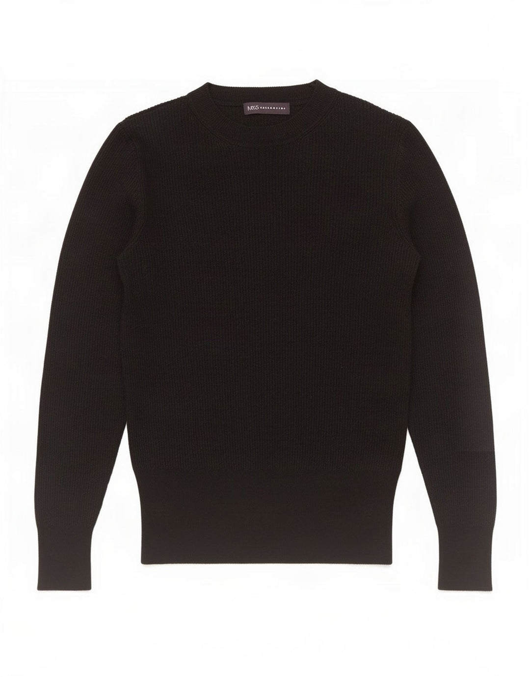 Γυναικεία μπλούζα Marks & Spencer Top UK 8 Small Black Viscose