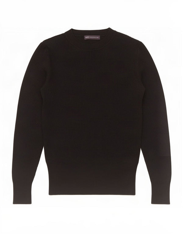 Γυναικεία μπλούζα Marks & Spencer Top UK 8 Small Black Viscose