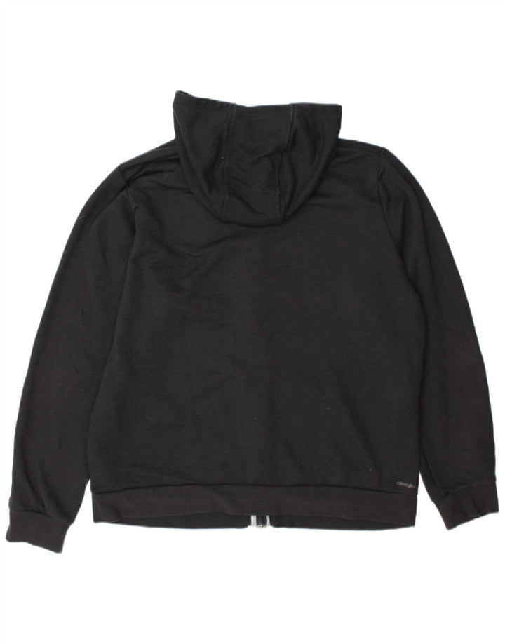 Ανδρικό πουλόβερ με κουκούλα με φερμουάρ Adidas XL Γκρι πολυεστέρας