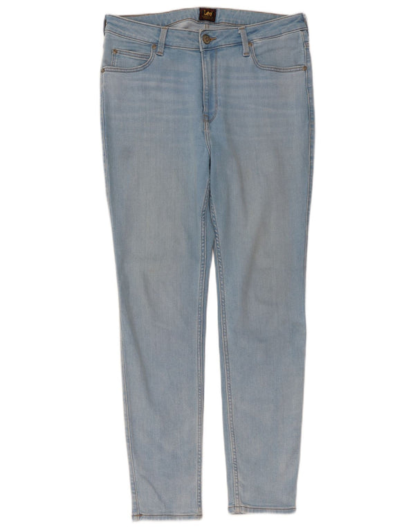 LEE Γυναικείο Scarlett High Skinny Jeans W32 L28 Μπλε βαμβακερό