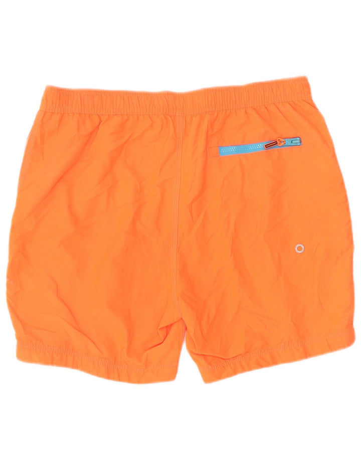 Superdry Ανδρικό γραφικό σορτς κολύμβησης XL πορτοκαλί πολυεστέρας