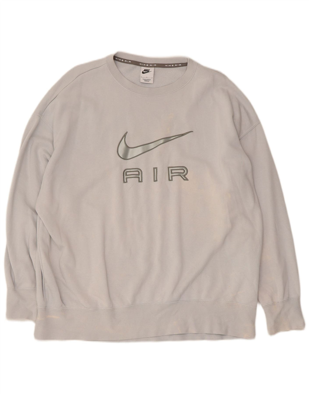 Ανδρικό γραφικό φούτερ Nike Jumper μεγάλο μπλε βαμβακερό