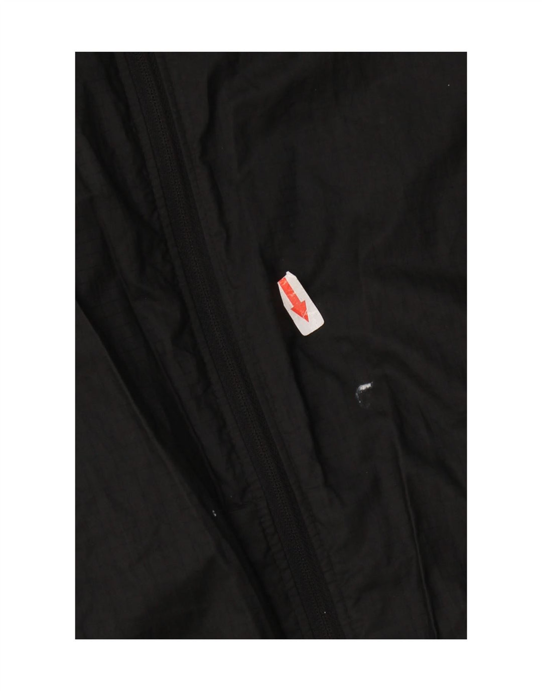 Nike γυναικείο μπουφάν βροχής με κουκούλα UK 14 Μεσαίο μαύρο πολυεστέρα