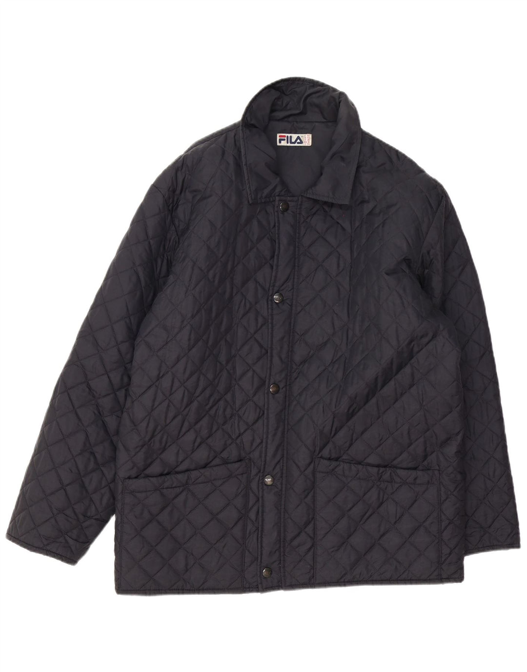 Fila Ανδρικό καπιτονέ μπουφάν IT 50 Medium Navy Blue Polyamide
