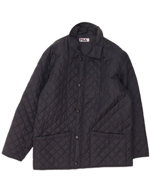 Fila Ανδρικό καπιτονέ μπουφάν IT 50 Medium Navy Blue Polyamide