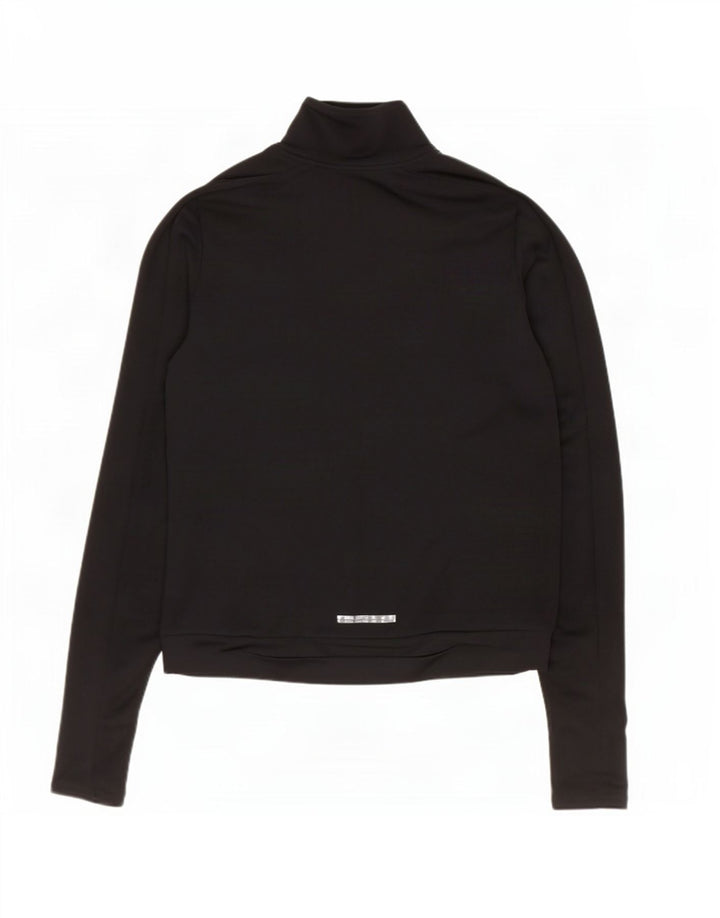Γυναικεία φόρμα πουλόβερ με φερμουάρ Nike Dri Fit Top 10 Small Black