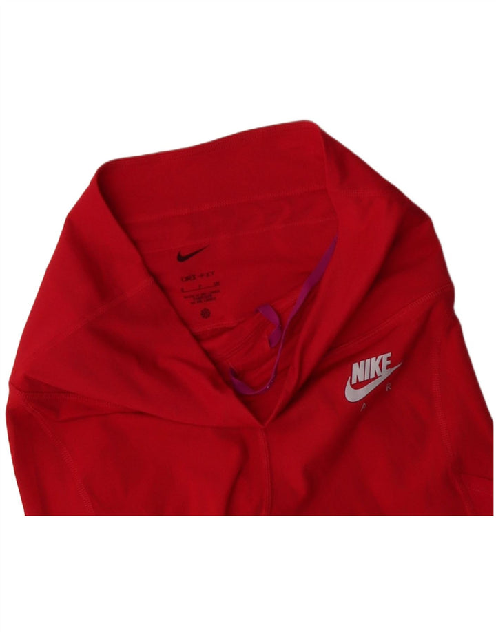 Γυναικείο κολάν NIKE Dri Fit UK 8 Small Red Polyester