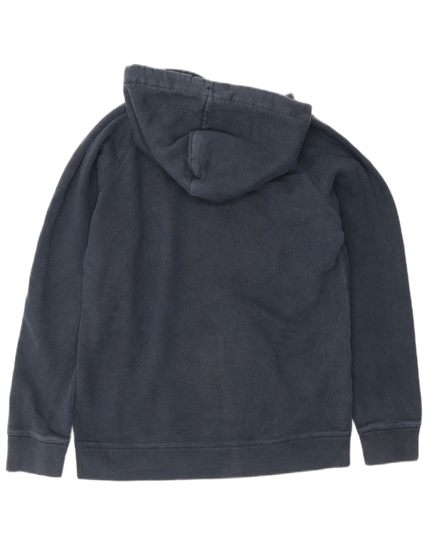 Jack Wills Γυναικείο Γραφικό Hoodie Jumper UK 12 Medium Navy Blue Cotton