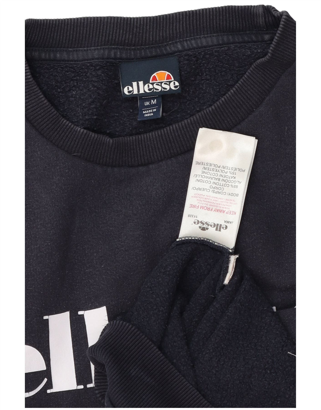Ανδρικό γραφικό φούτερ Ellesse Jumper Medium Navy Blue