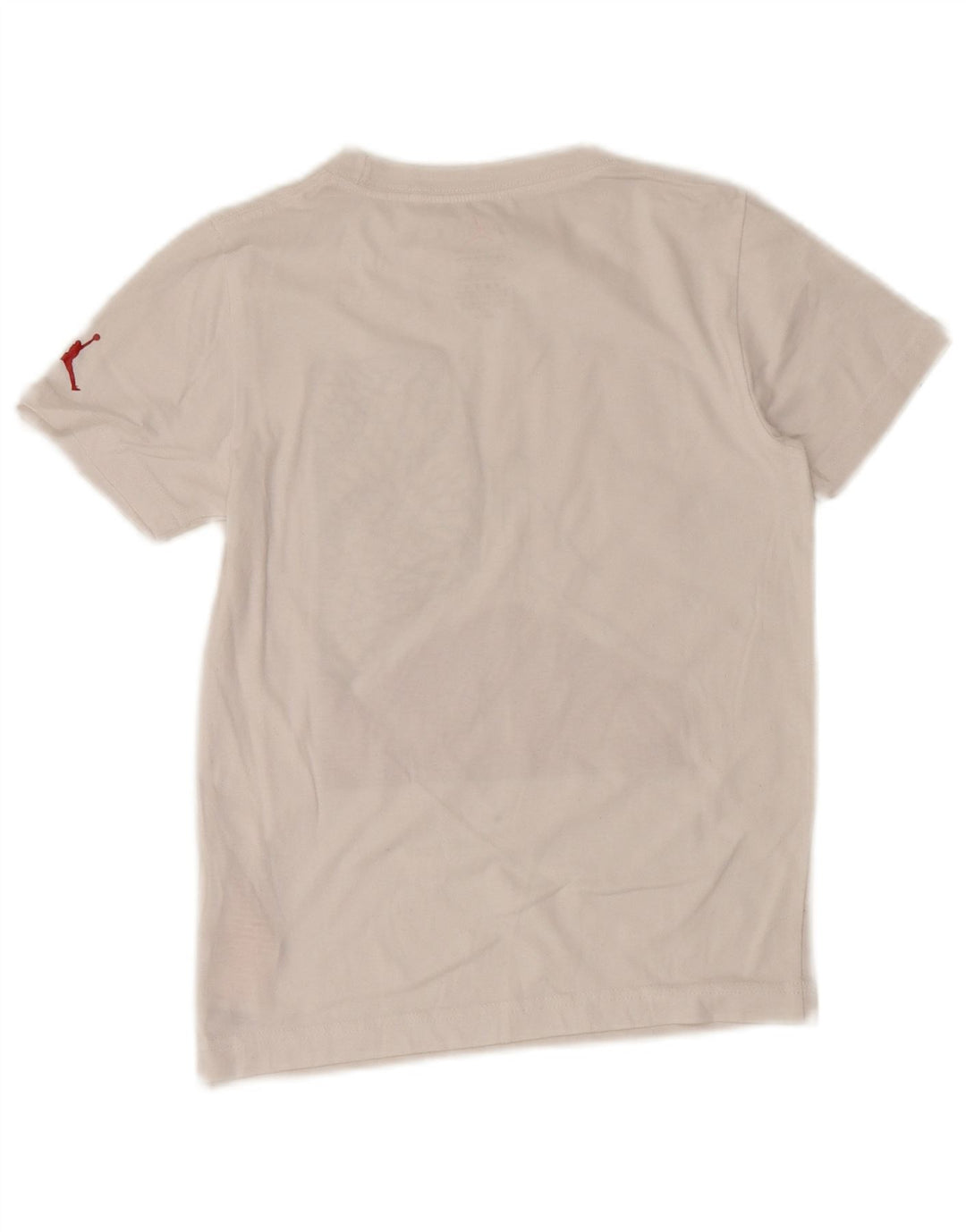 Jordan Boys Graphic T-Shirt Top 8-9 ετών Μικρό λευκό βαμβακερό