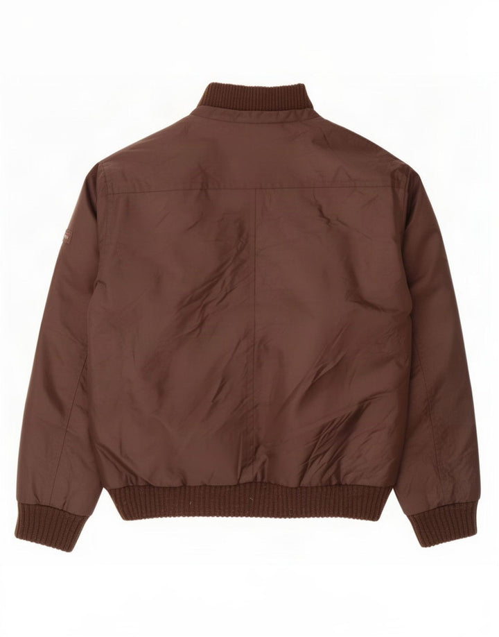 Vintage Ανδρικό μπουφάν με επένδυση UK 42 XL καφέ πολυεστέρας