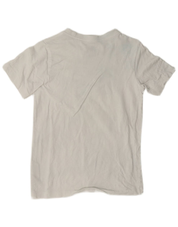 Μπλουζάκι Nike Boys Graphic T-shirt 10-11 ετών, μεσαίο λευκό βαμβακερό