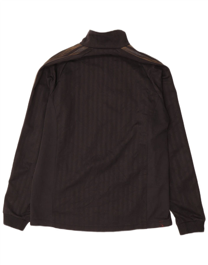 Ανδρική φόρμα ADIDAS Top Jacket UK 38/40 Medium Μαύρο ριγέ