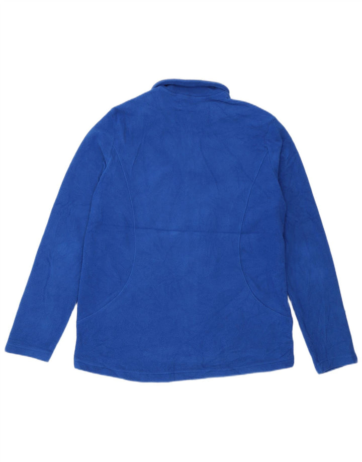 Marks & Spencer Γυναικείο Fleece Jacket UK 14 Large Blue Polyester