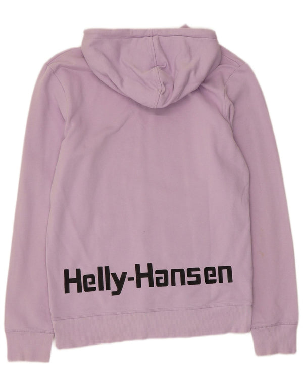 HELLY HANSEN Ανδρική κανονική εφαρμογή, γραφικό μπλουζάκι με κουκούλα, μικρό μωβ βαμβακερό