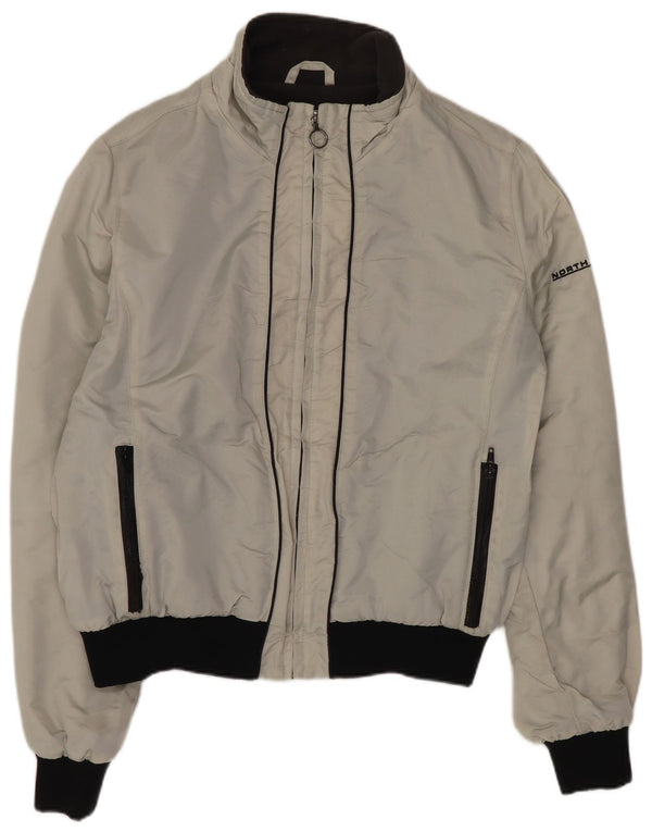 Ανδρικό μπουφάν North Sails UK 40 Large Grey Colourblock Polyamide