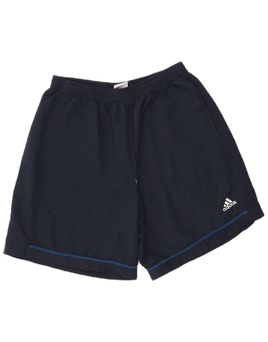 Ανδρικό αθλητικό σορτς Adidas μεγάλο μπλε ναυτικό πολυεστέρα