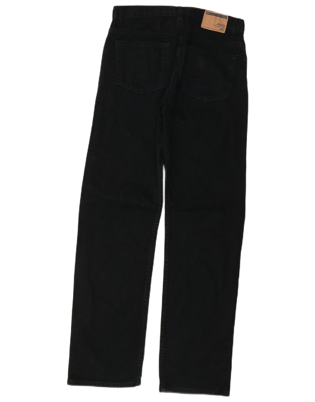 Marks & Spencer Ανδρικό Τζιν Μπλε Harbor Straight W32 L33 Μαύρο βαμβακερό