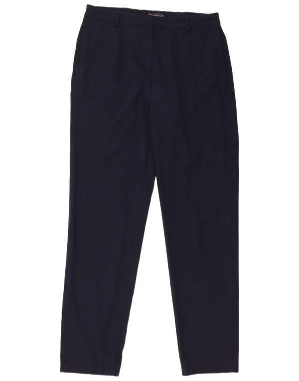 Marks & Spencer Γυναικείο ψηλόμεσο παντελόνι Chino UK 14 Large W34 L32 Navy B