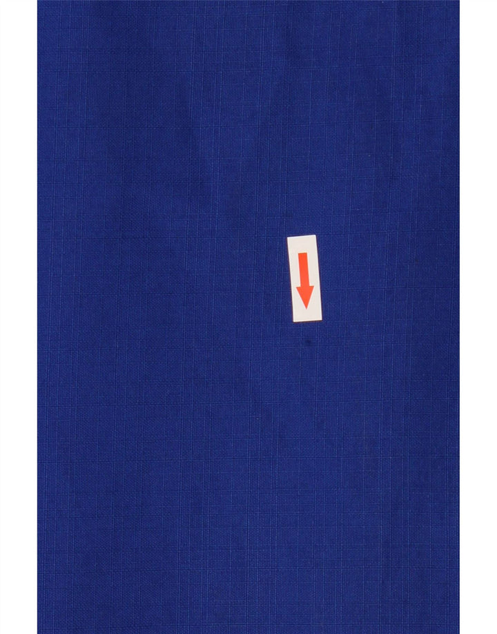 Vintage γυναικεία πλισέ φούστα UK 14 Medium W28 Blue Polyester