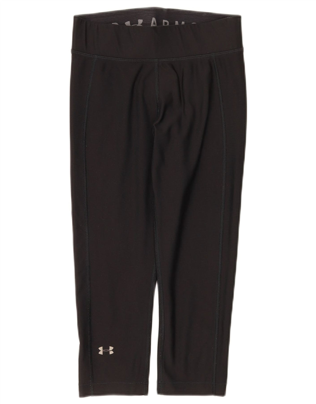 Under Armour Γυναικεία Κάπρι Κολάν UK 10 Small Black