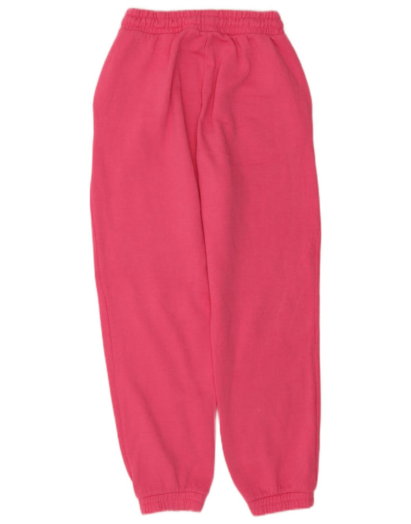 Zara Γυναικεία αθλητική φόρμα Παντελόνι Joggers UK 8 Small Pink Polyester