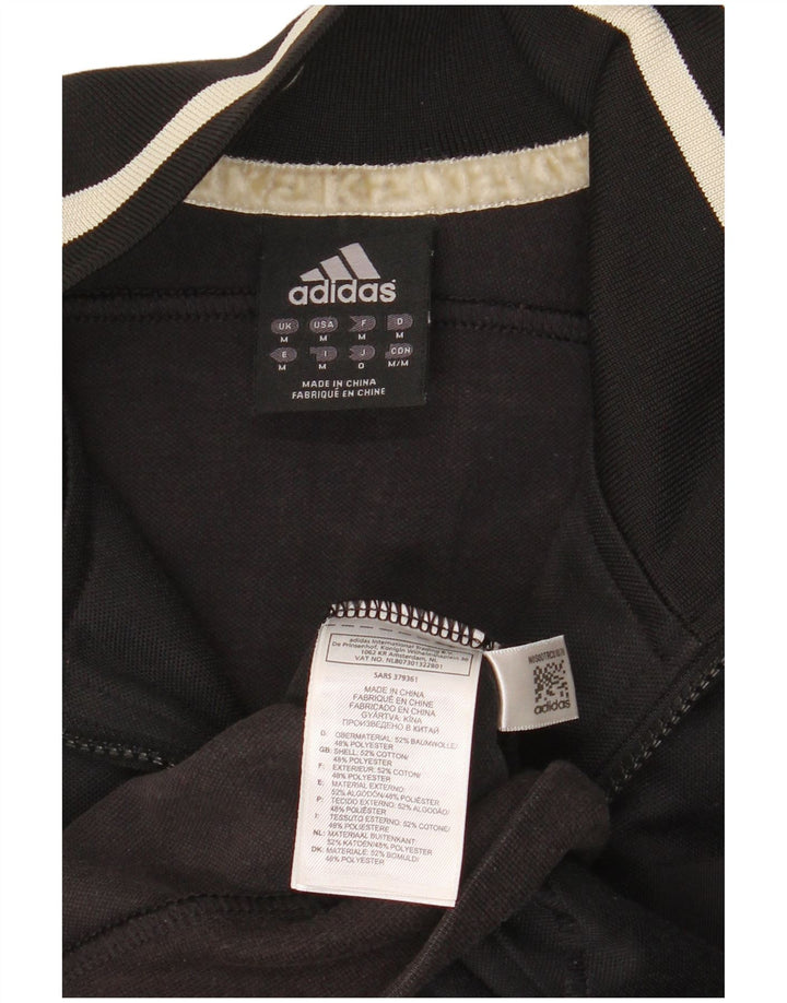 Ανδρική φόρμα Adidas Top Jacket μεσαίο μαύρο βαμβακερό