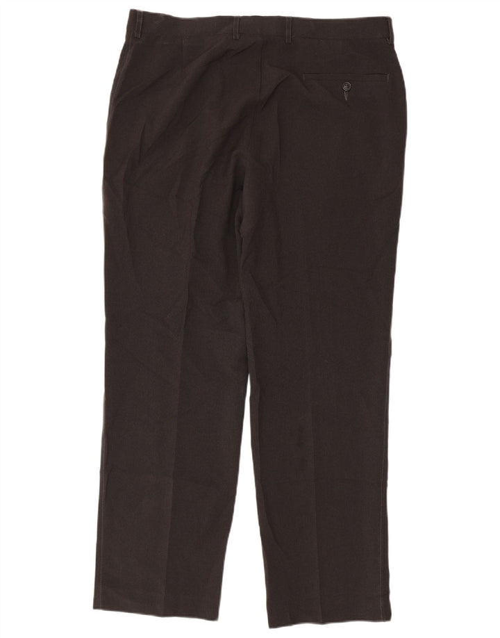 Marks & Spencer Ανδρικό ίσιο παντελόνι Chino W36 L31 Grey Polyester