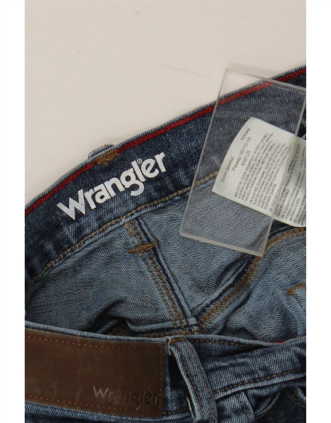 Ανδρικό τζιν ίσιο Wrangler Regular Fit W42 L30 Μπλε βαμβακερό
