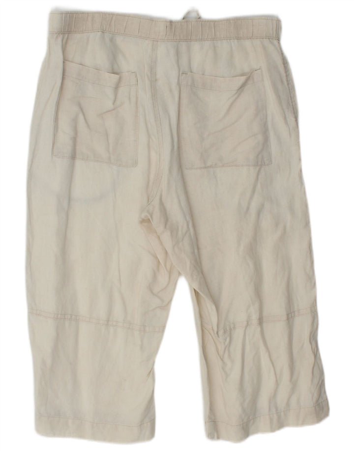 Ανδρικό σορτς βερμούδα MARKS & SPENCER Blue Harbour W32 Μεσαίο μπεζ λινό