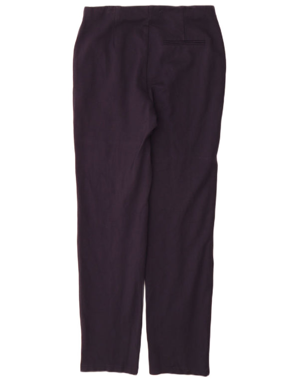 Marks & Spencer Womens Suit Trousers UK 12 Medium W30 L31 Navy Blue