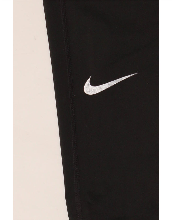 Γυναικεία γραφικά κολάν Nike UK 10 Small Black Polyester