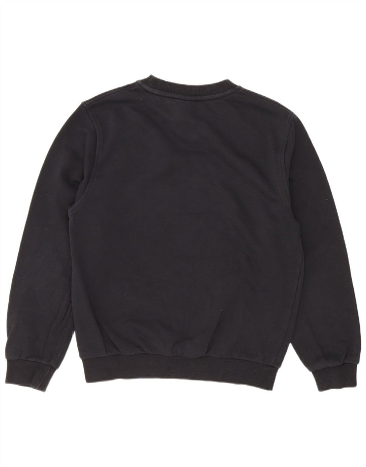 Φούτερ Adidas Boys Jumper 12-13 ετών μεγάλο μαύρο βαμβακερό