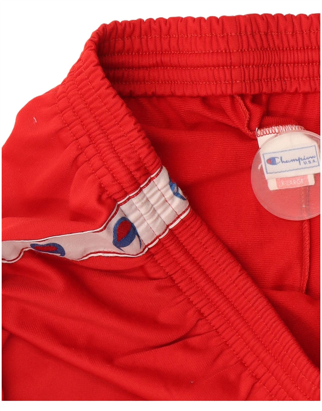 Ανδρική φόρμα φόρμας Champion Graphic, XL Red Colourblock Πολυεστέρας