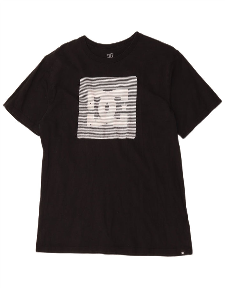 Ανδρικό γραφικό T-Shirt DC Top XL Μαύρο βαμβακερό